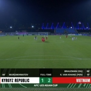 出线在望！越南U23第88分钟绝杀，U23亚洲杯2连胜小组头名领跑！